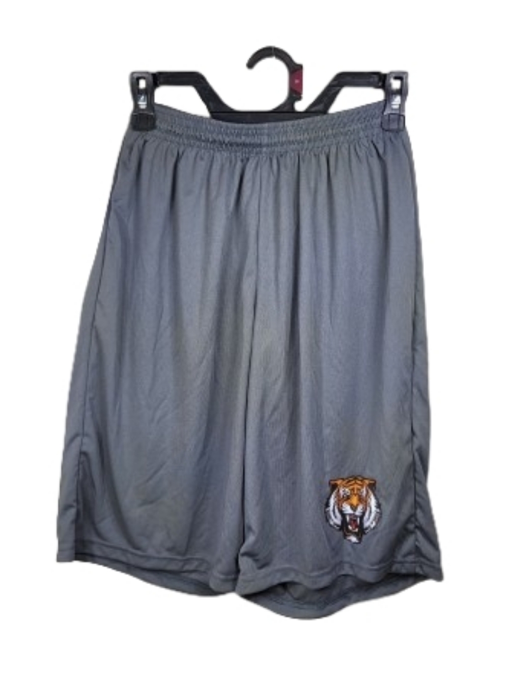 A4 Men's Tiger Athletic Basketball Gray Shorts Sz Small